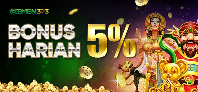 BONUS HARIAN 5%