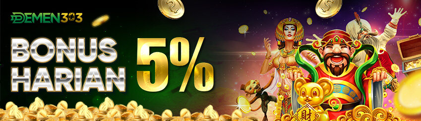 BONUS HARIAN 5%